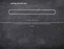 Tablet Screenshot of parking-borispil.com